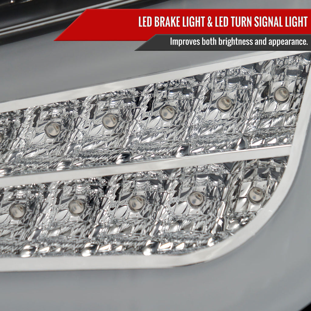 2011-2013 Scion tC LED Tail Lights (Matte Black Housing/Clear Lens)