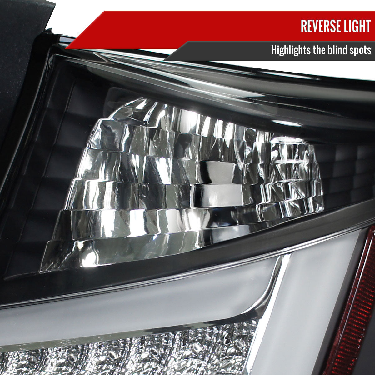 2011-2013 Scion tC LED Tail Lights (Matte Black Housing/Clear Lens)