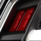 2011-2013 Scion tC V2 Style LED Tail Lights (Matte Black Housing/Clear Lens)
