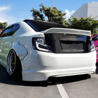 2011-2013 Scion tC V2 Style LED Tail Lights (Matte Black Housing/Clear Lens)