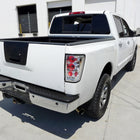 2004-2015 Nissan Titan Tail Lights (Chrome Housing/Clear Lens)