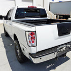 2004-2015 Nissan Titan Tail Lights (Chrome Housing/Clear Lens)