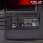 2004-2015 Nissan Titan LED Tail Lights with White LED Tube (Chrome Housing/Smoke Lens)