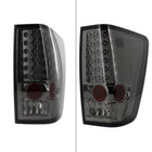 2004-2015 Nissan Titan LED Tail Lights (Chrome Housing/Smoke Lens)