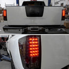 2004-2015 Nissan Titan LED Tail Lights (Chrome Housing/Smoke Lens)
