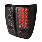 2004-2015 Nissan Titan LED Tail Lights (Chrome Housing/Smoke Lens)