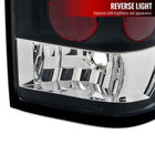 2004-2015 Nissan Titan Tail Lights (Matte Black Housing/Clear Lens)