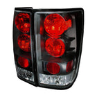 2004-2015 Nissan Titan Tail Lights (Matte Black Housing/Clear Lens)