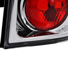 2004-2009 Hyundai Tucson Tail Lights (Chrome Housing/Clear Lens)