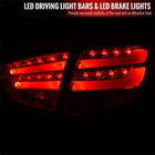 2010-2012 Hyundai Tucson LED Tail Lights (Chrome Housing/Clear Lens)