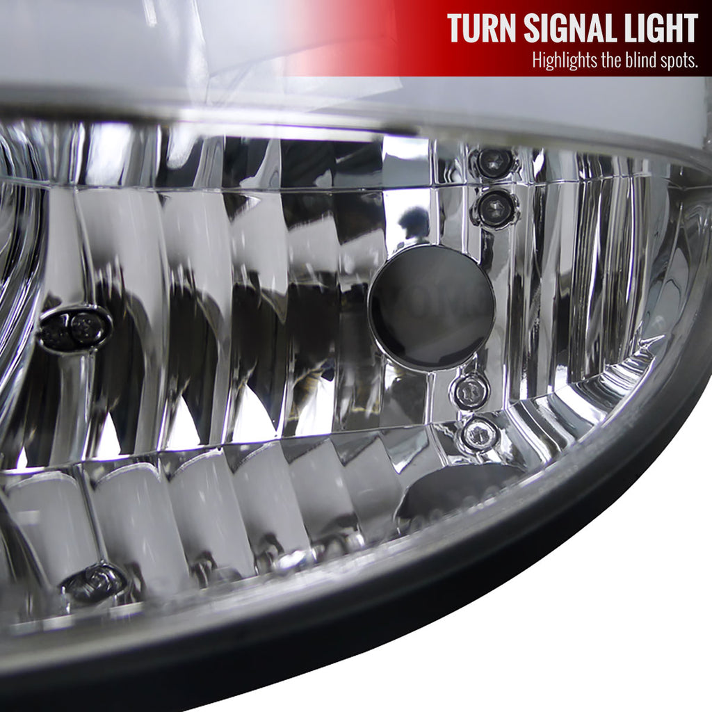 2010-2012 Hyundai Tucson LED Tail Lights (Chrome Housing/Clear Lens)