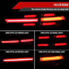 2016-2018 Hyundai Tucson LED Bar Tail Lights(Chrome Housing/Red Lens)