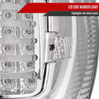 2007-2013 Toyota Tundra LED Tail Lights (Chrome Housing/Clear Lens)