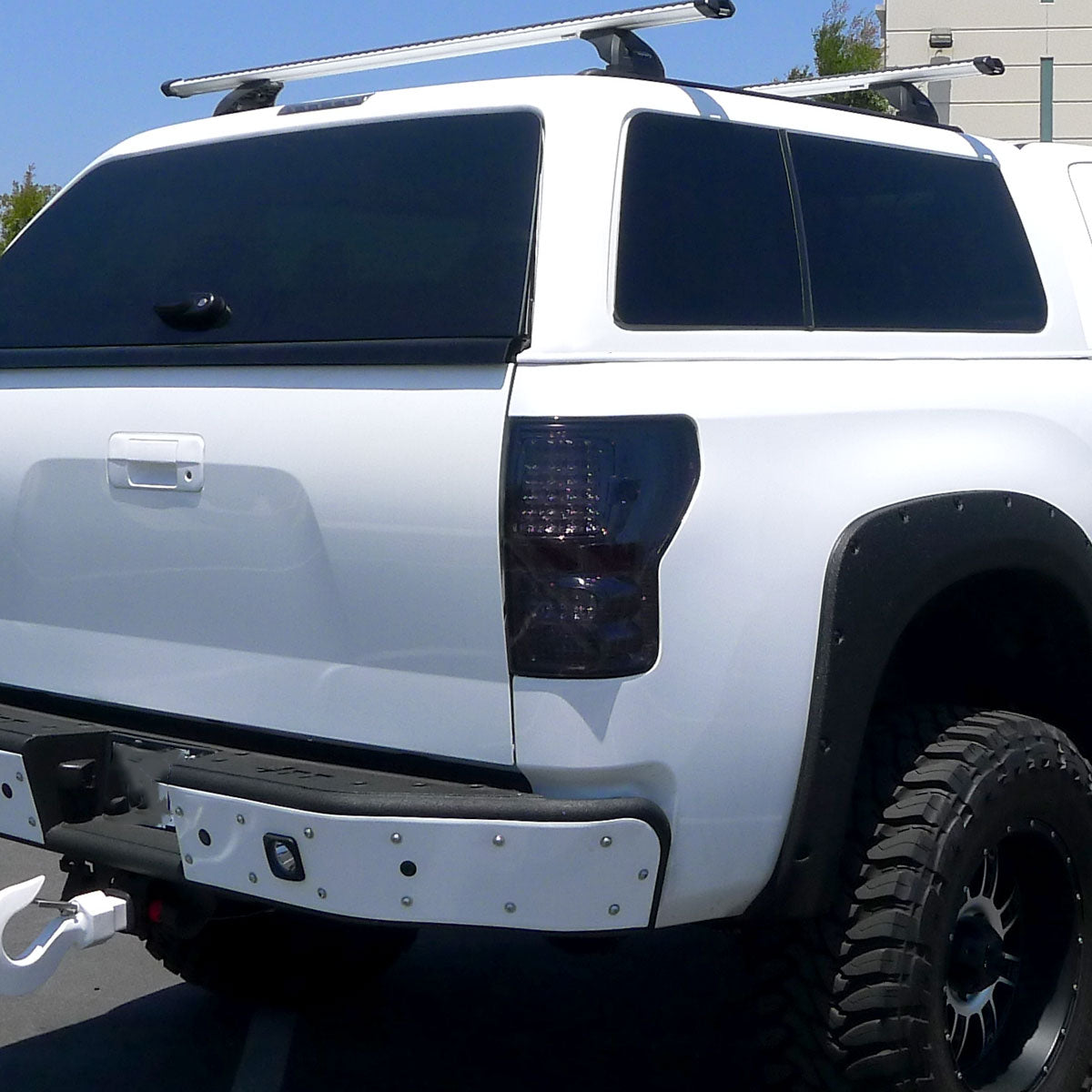 2007-2013 Toyota Tundra LED Tail Lights (Chrome Housing/Smoke Lens)