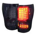 2007-2013 Toyota Tundra LED Tail Lights (Chrome Housing/Smoke Lens)