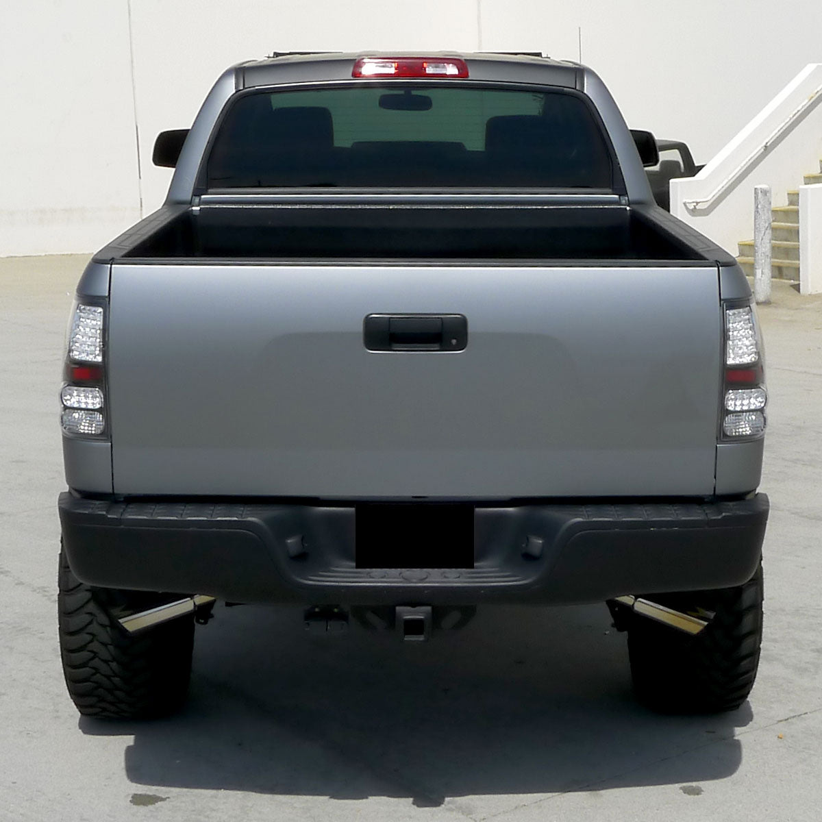 2007-2013 Toyota Tundra LED Tail Lights (Matte Black Housing/Clear Lens)