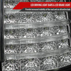 2007-2013 Toyota Tundra LED Tail Lights (Matte Black Housing/Clear Lens)