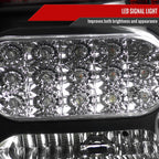 2007-2013 Toyota Tundra LED Tail Lights (Matte Black Housing/Clear Lens)