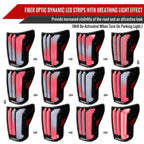 2007-2013 Toyota Tundra Sequential White LED Bar Tail Lights (Matte Black Housing/Clear Lens)