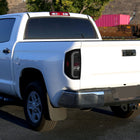 2014-2021 Toyota Tundra White Bar Sequential LED Tail Lights (Glossy Black Housing/Smoke Lens)