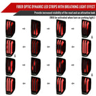 2014-2021 Toyota Tundra Facelift Style Full LED Tail Lights with Sequential Turn Signal (Jet Black Housing/Smoke Lens)