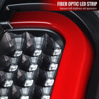 2014-2021 Toyota Tundra Red Bar Sequential LED Tail Lights (Matte Black Housing/Clear Lens)