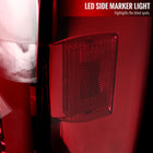 2014-2021 Toyota Tundra White Bar Sequential LED Tail Lights (Chrome Housing/Red Clear Lens)