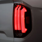 2014-2021 Toyota Tundra Facelift Style Full LED Tail Lights with Sequential Turn Signal (Matte Black Housing/Smoke Lens)