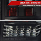 2014-2021 Toyota Tundra Facelift Style Full LED Tail Lights with Sequential Turn Signal (Matte Black Housing/Smoke Lens)