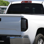 2014-2021 Toyota Tundra Facelift Style Full LED Tail Lights with Sequential Turn Signal (Matte Black Housing/Smoke Lens)