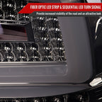 2008-2014 Subaru Impreza WRX/STI LED Sequential Turn Signal Tail Lights(Chrome Housing/Smoke Lens)