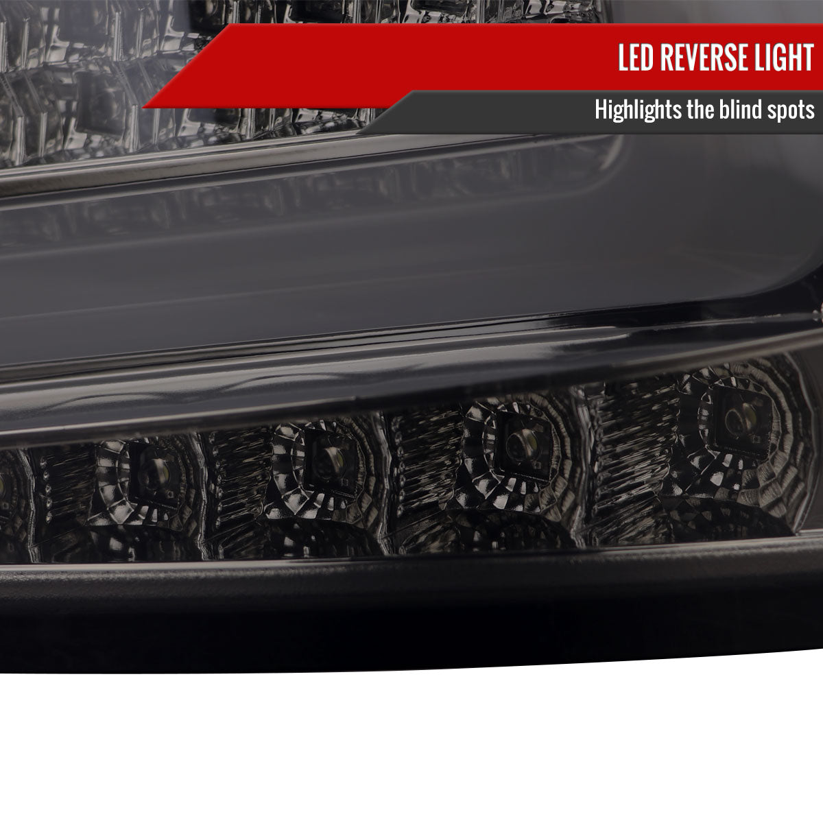 2008-2014 Subaru Impreza WRX/STI LED Sequential Turn Signal Tail Lights(Chrome Housing/Smoke Lens)