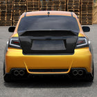 2008-2014 Subaru Impreza WRX/STI LED Sequential Turn Signal Tail Lights(Matte Black Housing/Clear Lens)