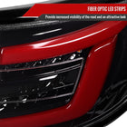 2008-2014 Subaru Impreza WRX Hatchback LED Sequential Tube Tail Lights(Glossy Black Housing/Clear Lens)