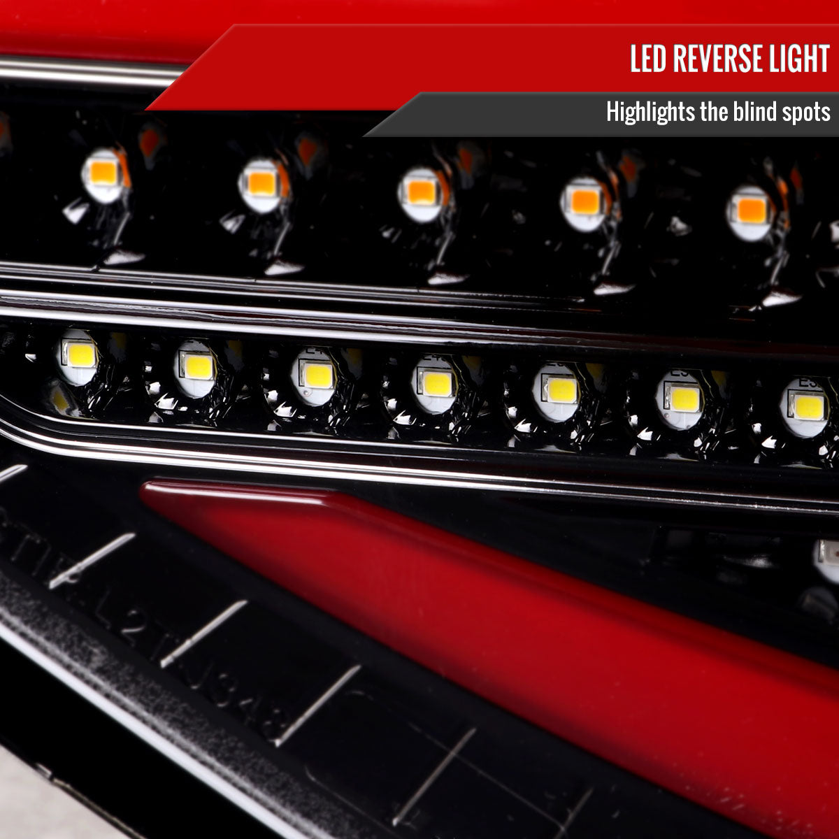 2008-2014 Subaru Impreza WRX Hatchback LED Sequential Tube Tail Lights(Glossy Black Housing/Clear Lens)