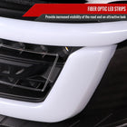 2008-2014 Subaru Impreza WRX Hatchback LED White Sequential Tube Tail Lights(Matte Black Housing/Clear Lens)