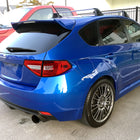 2008-2014 Subaru Impreza WRX Hatchback LED Sequential Tube Tail Lights(Chrome Housing/Red Lens)