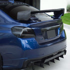 2015-2021 Subaru WRX Sequential White Bar LED Tail Lights (Glossy Black Housing/Smoke Lens)