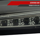 2015-2021 Subaru WRX Sequential White Bar LED Tail Lights (Chrome Housing/Smoke Lens)