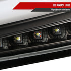 2015-2021 Subaru WRX Sequential White Bar LED Tail Lights (Matte Black Housing/Clear Lens)