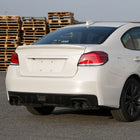 2015-2021 Subaru WRX Sequential White Bar LED Tail Lights (Chrome Housing/Red Lens)