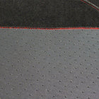 1996-2000 Honda Civic Coupe/Hatchback Black Front & Rear Carpet Floor Mats w/ Red Stitching - 4PC