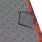 1994-2001 Acura Integra Coupe Black Front & Rear Carpet Floor Mats w/ Red Stitching - 4PC