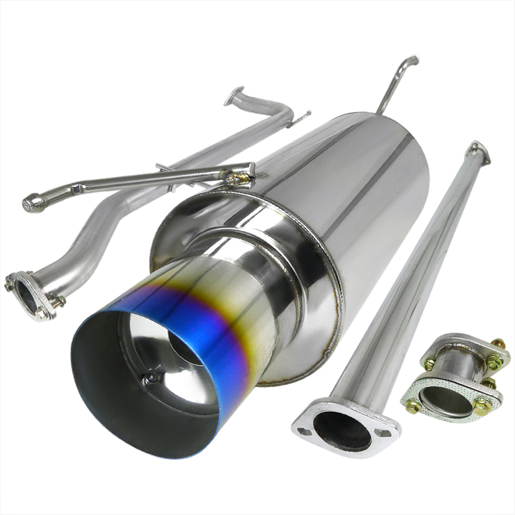 1998-2002 Honda Accord N1 Style Catback Exhaust System w/ Burnt Tip