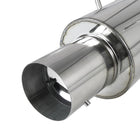 2001-2005 Honda Civic EX HX Si Coupe T-304 Stainless Steel N1 Style Catback Exhaust System