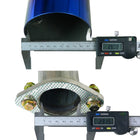 2001-2005 Honda Civic EX HX Si N1 Style Catback Exhaust System w/ Burnt Tip