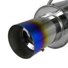 2002-2005 Honda Civic Si Hatchback T-304 Stainless Steel N1 Style Catback Exhaust System w/ Burnt Tip
