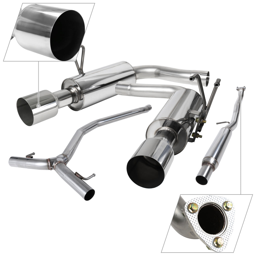 2016-2021 Honda Civic Sedan 1.5L Turbo Stainless Steel Catback Exhaust System