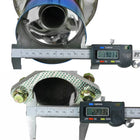 1992-1995 Honda Civic Hatchback T-304 Stainless Steel N1 Style Catback Exhaust System w/ Burnt Tip