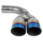 2009-2014 Hyundai Genesis Coupe 2.0T T-304 Stainless Steel Catback Exhaust System w/ Quad Burnt Tip